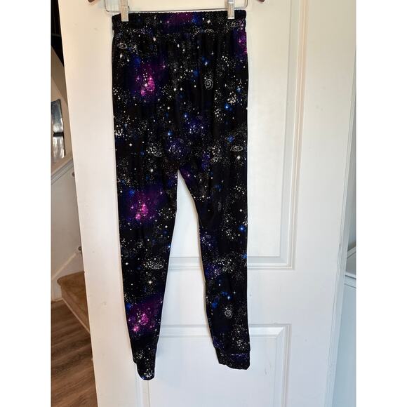 Galaxy Design Joggers Relaxed-fit with Pockets Black Cosmic Collection - Picture 6 of 6